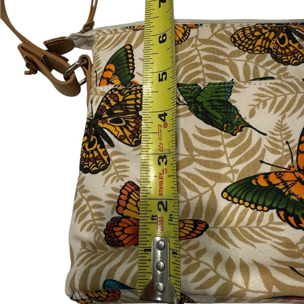 Kim Rogers Multicolor Butterfly Crossbody Bag